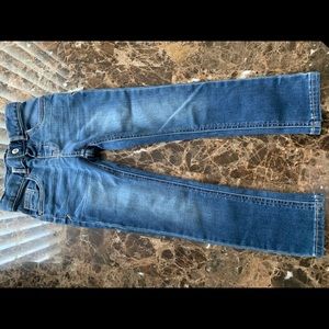Brand new, boys size 5T medium wash, skinny jeans